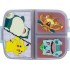 Δοχείο Με 3 Χωρίσματα Pokemon από Πλαστικό 530-08020